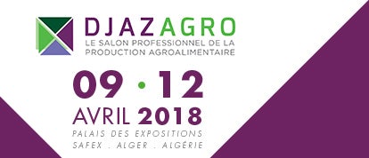 DJAZAGRO -  09 au 12 avril 2018