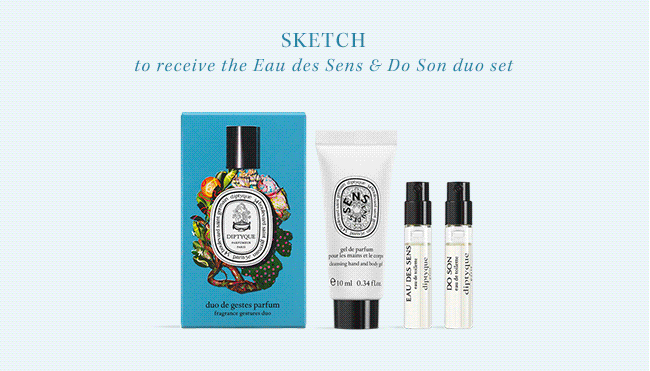 DISCOVER YOUR FAVORITE FRAGRANCE GESTURES DUO