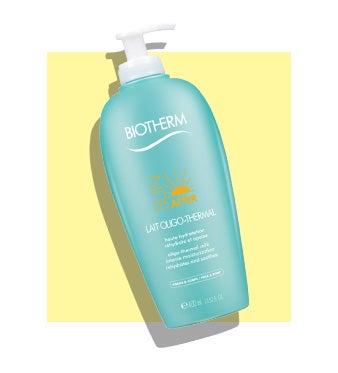 On hydrate sa peau après s'être exposé au soleil !