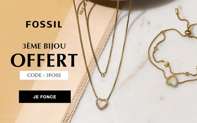 3ème bijou fossil offert !