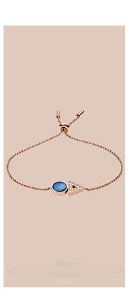 FOSSIL BIJOUX Bracelet Fossil Vintage Iconic JF03011791 - Bracelet Acier Doré Rose Femme