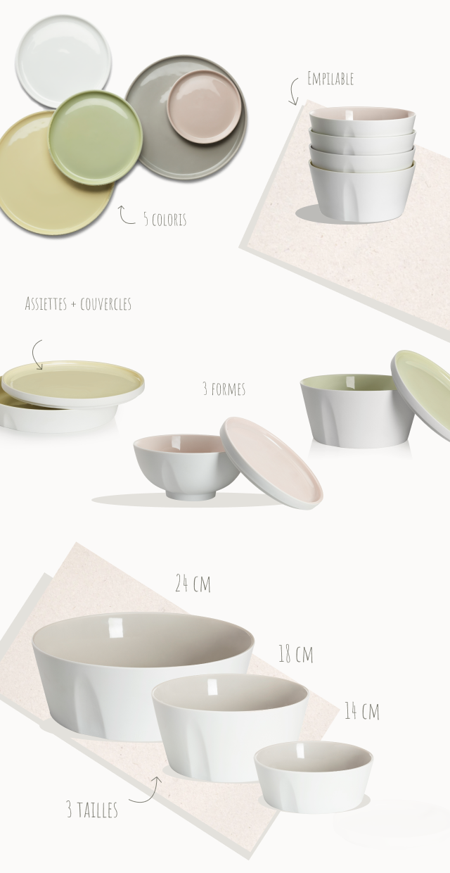 Présentation nouvelle gamme porcelaine