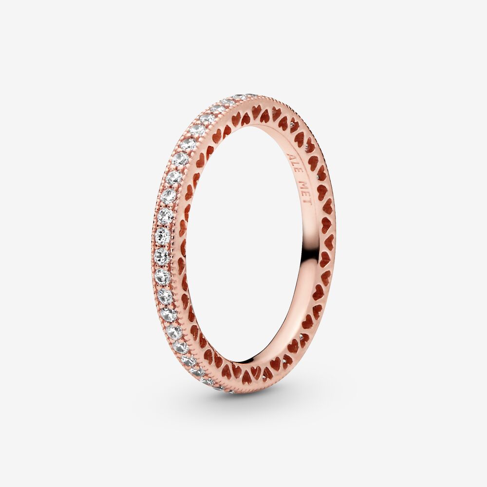 Bague Coeur Pandora Rose