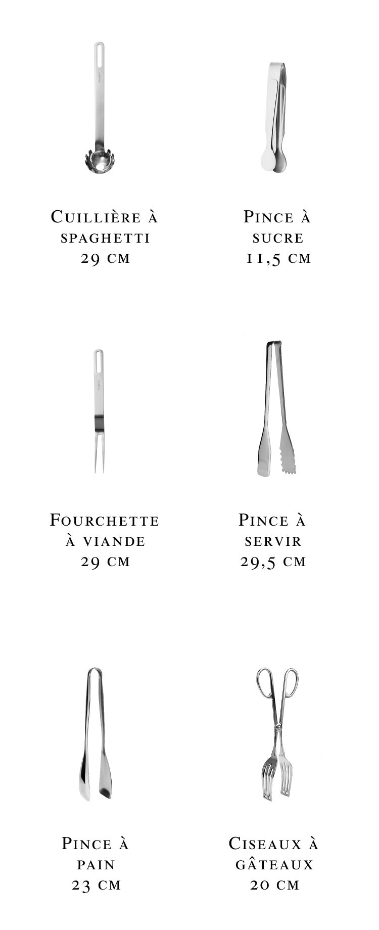 Accessoires de service