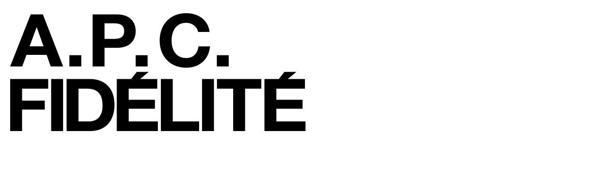 A.P.C. FIDELITE