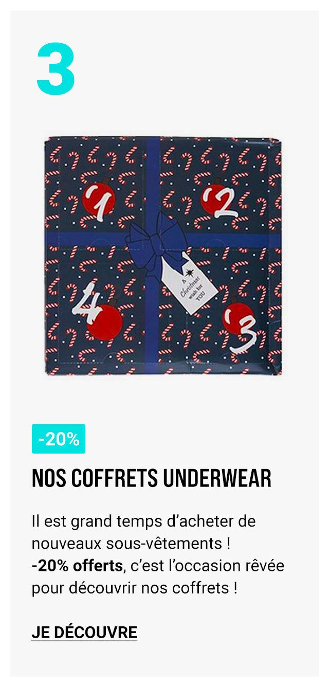 Coffrets underwear