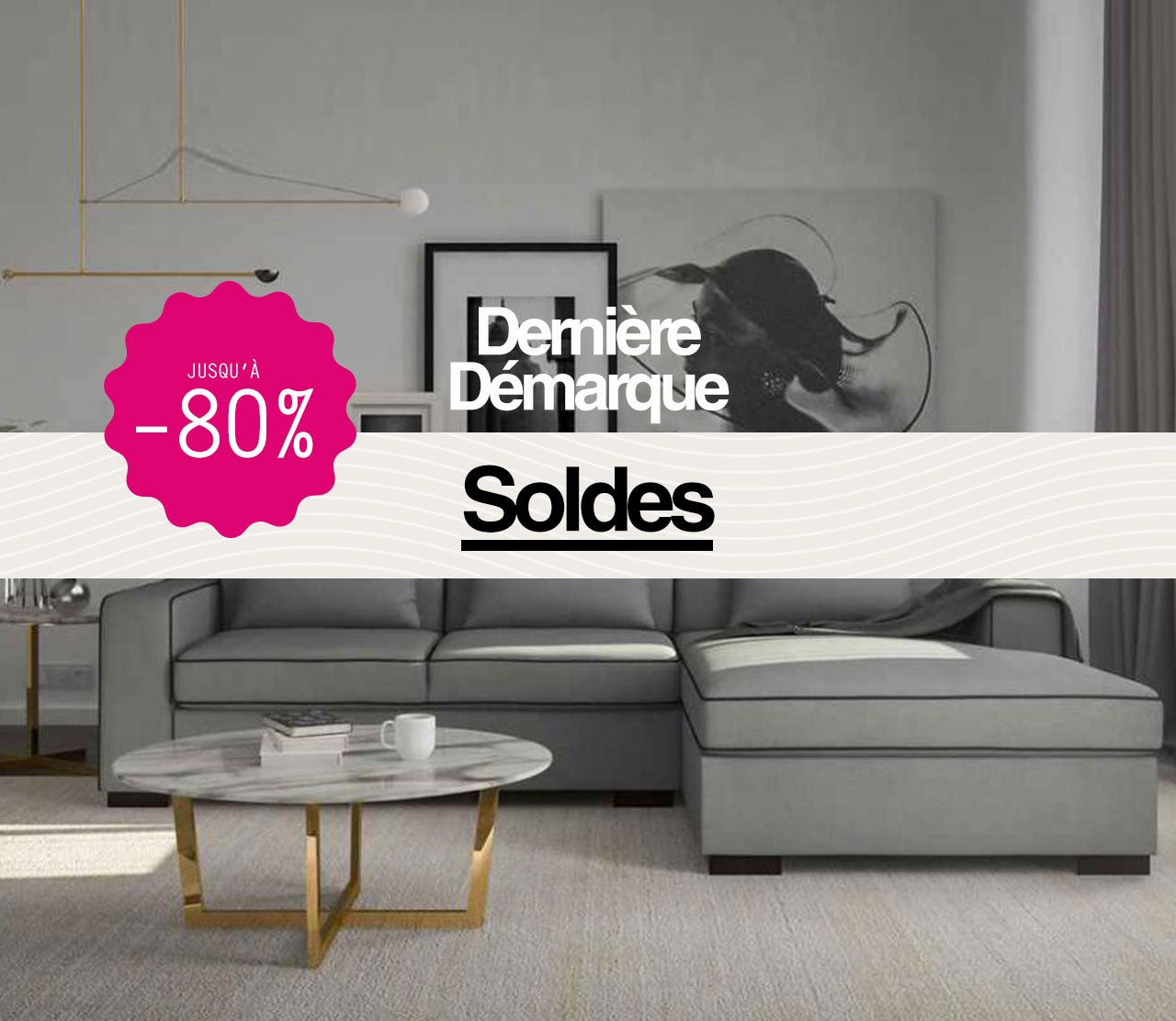 SOLDES : jusqu'à -80% sur le meuble et la déco !