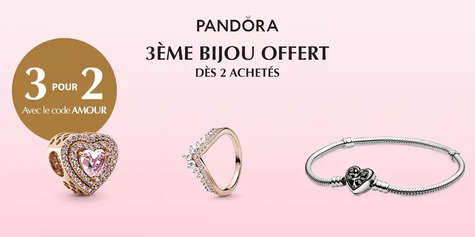 Pandora 3 pour 2