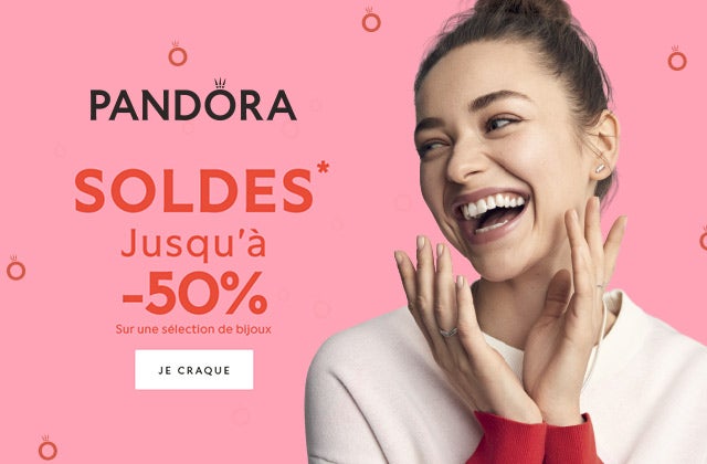 soldes PANDORA