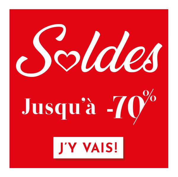 SOOOOOLDES jusqu' à -70%