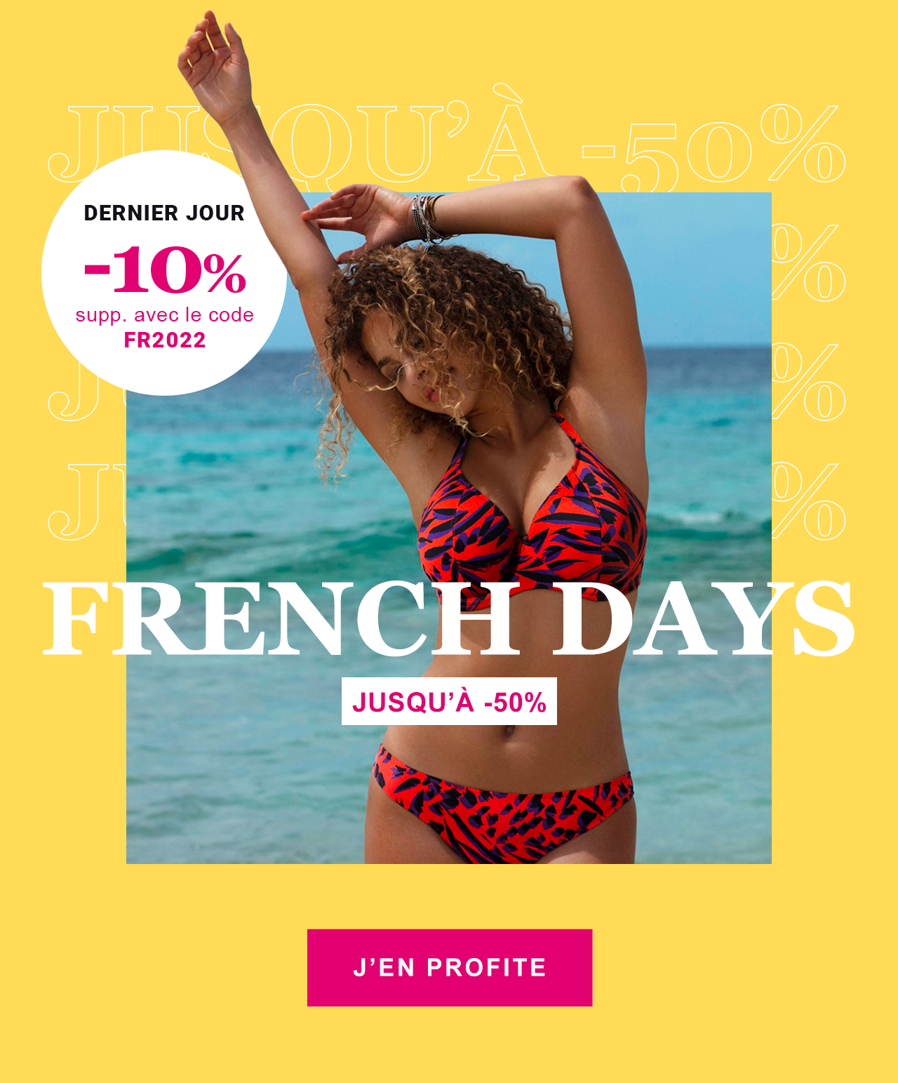 French Days : jusqu'à -50% sur toute la sélection !