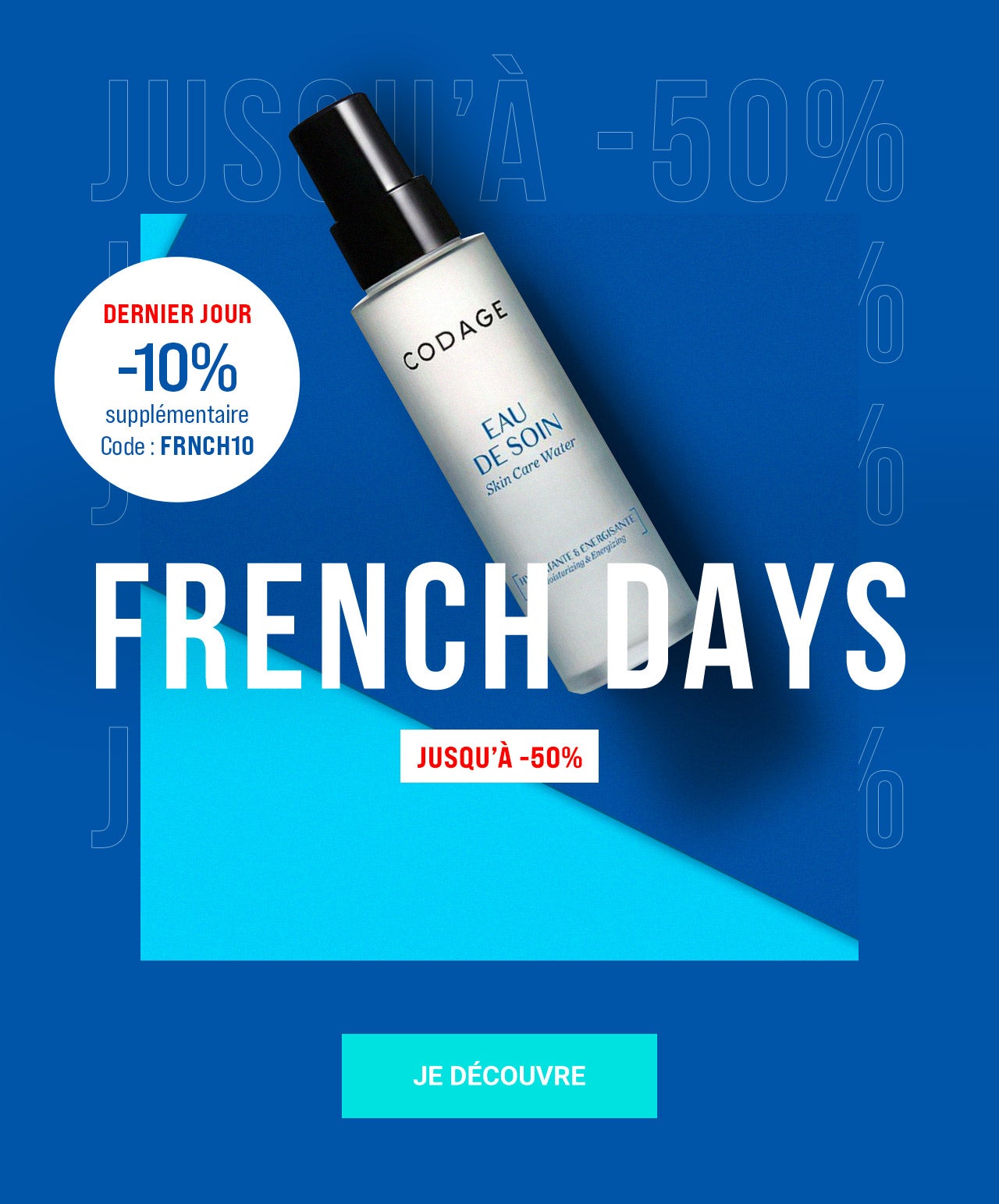 French Days : jusqu'à -50% sur toute la sélection !
