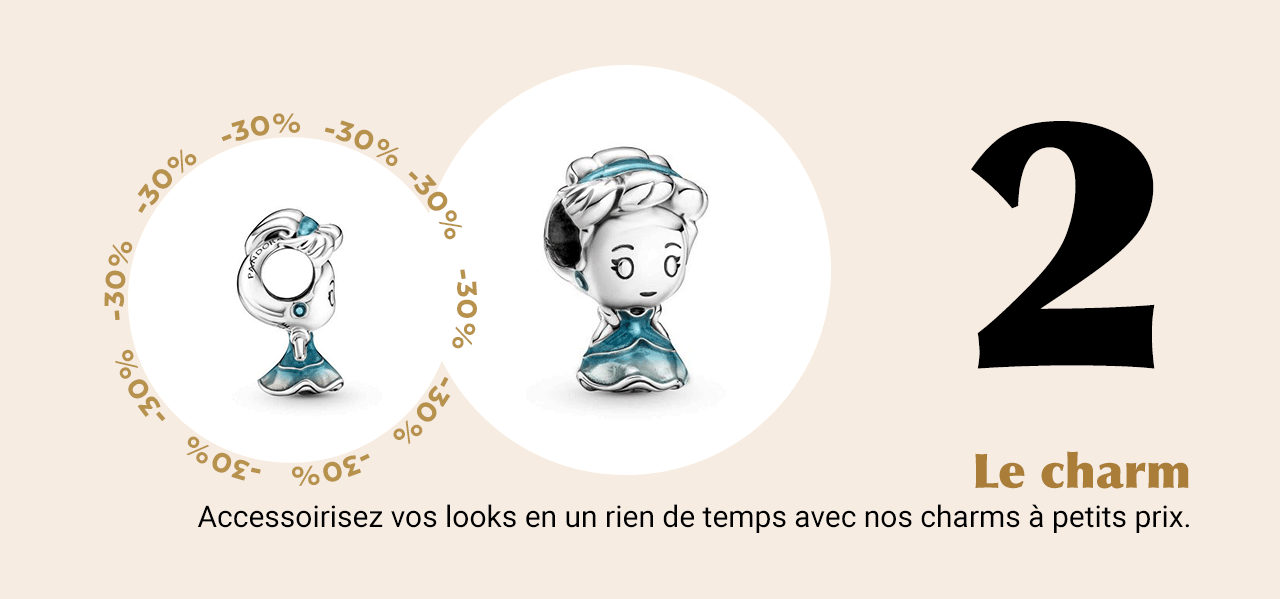 Charm Disney x Pandora Cendrillon