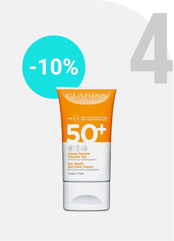 Crème solaire clarins