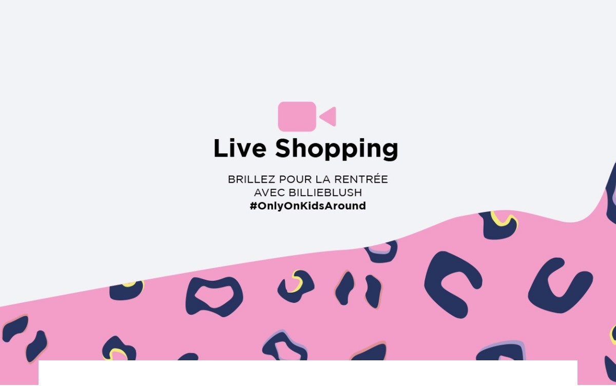 Live Shopping : Brillez pour la rentrée