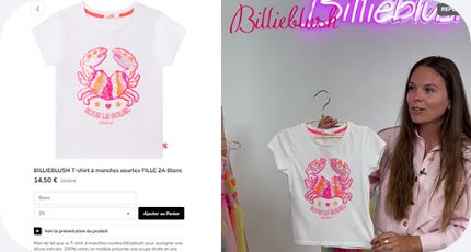 je sélectionne les produits