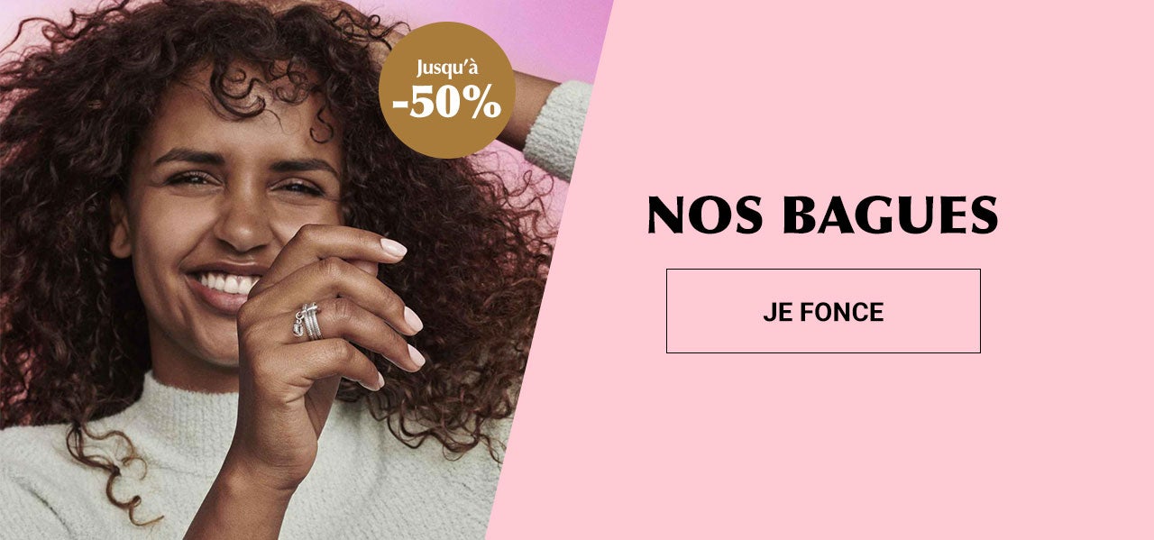 Soldes Bagues : jusqu'à -50% !