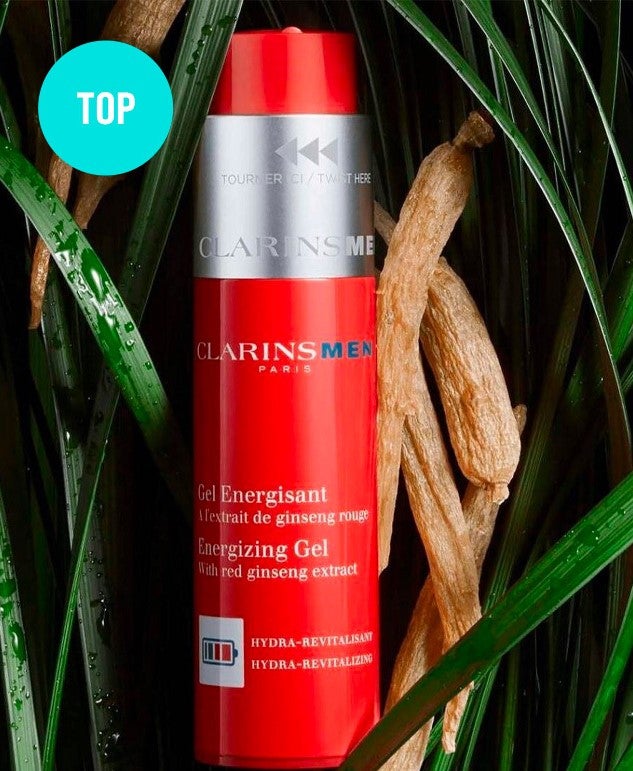 Gel Energisant visage à l'extrait de ginseng rouge - Clarins men 50 ml