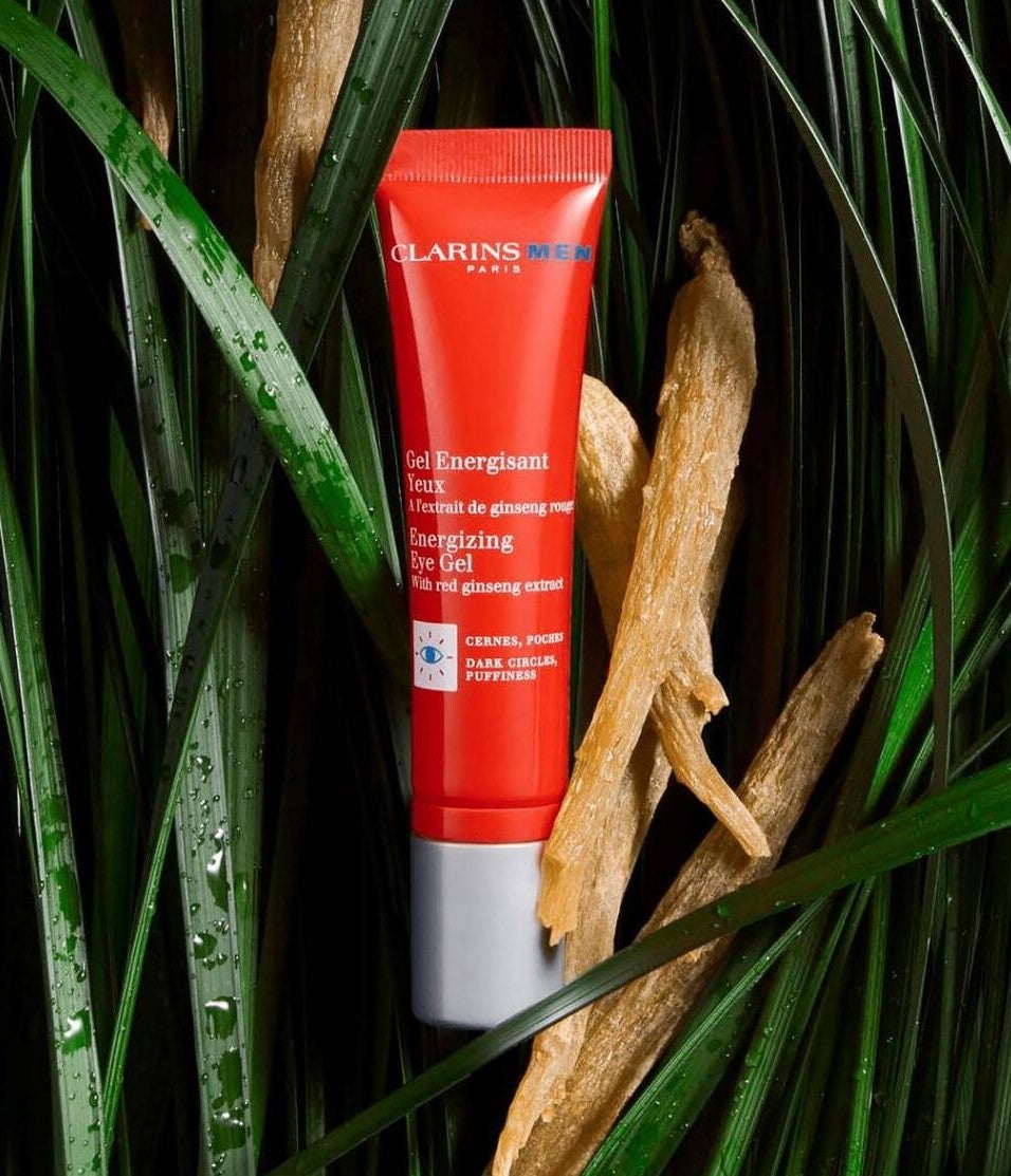 Gel énergisant yeux à l'extrait de ginseng rouge - Clarins men 15 ml