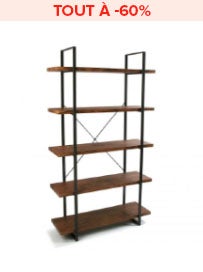 Etagère Industrielle 5 Niveaux YLANA