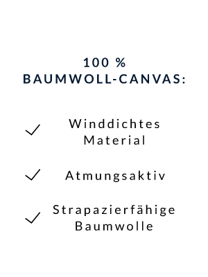 100 % Baumwoll-Canvas