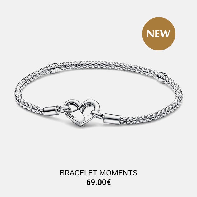 Bracelet Pandora Moments - Maille Cloutée