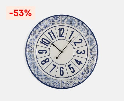 Horloge Murale en Fer