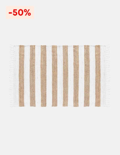 Tapis Rectangle à Franges