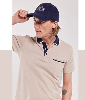 Polo avec poche - coton piqué