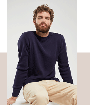 Pull marin "Groix" - coton