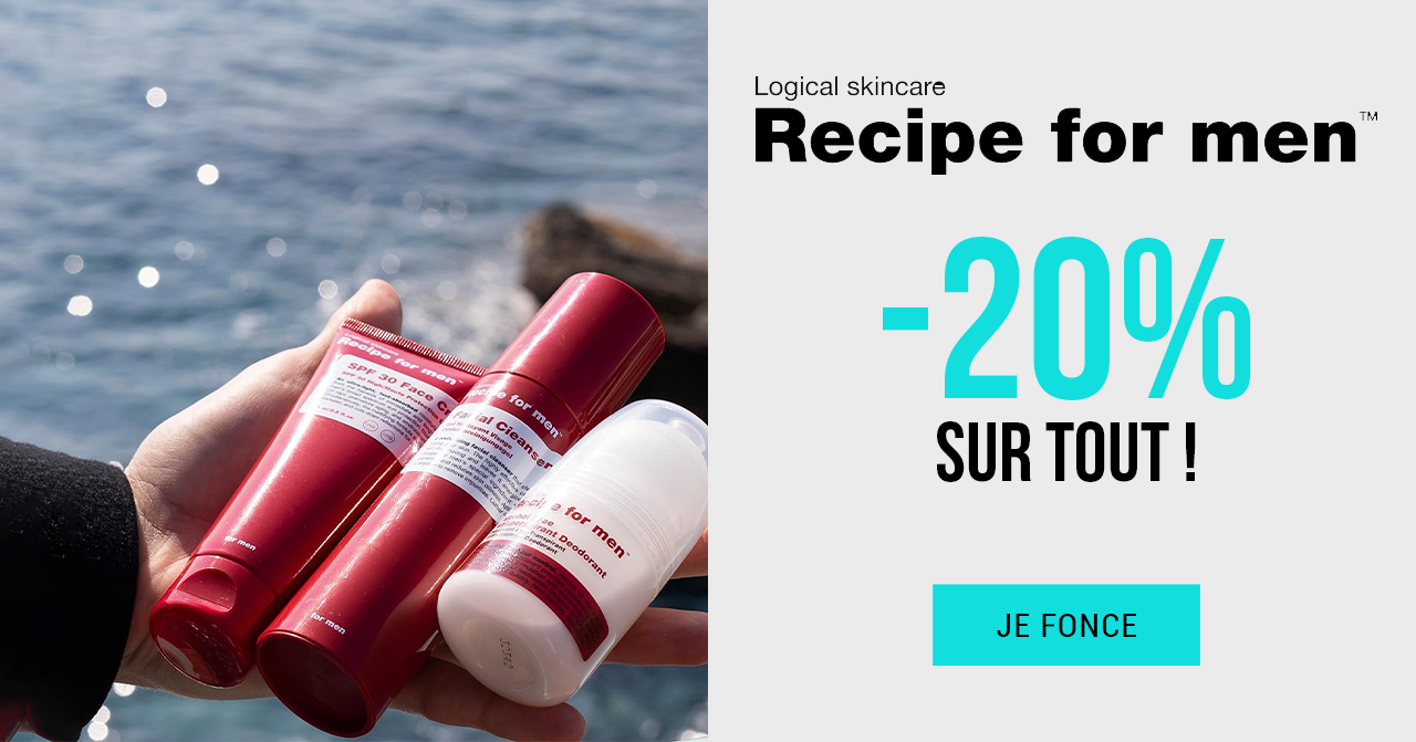 Recipe For Men : -20% sur tout !