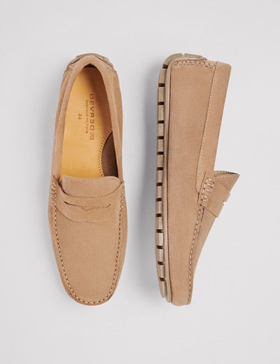 Mocassins en cuir