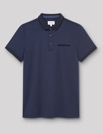 Polo manches courtes en maille