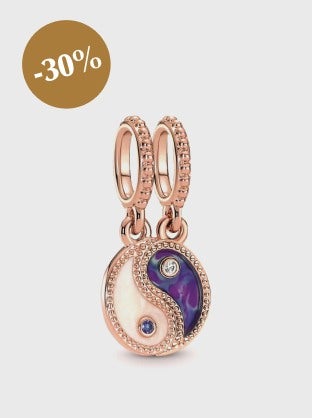 Charm double face Pandora moments Yin & Yang Séparable