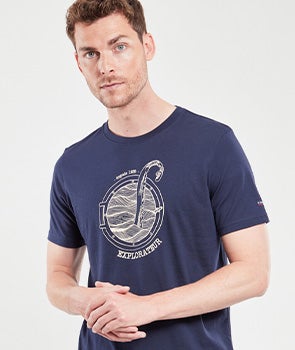 T-shirt sérigraphié "tentacule" - coton léger 35,00 €