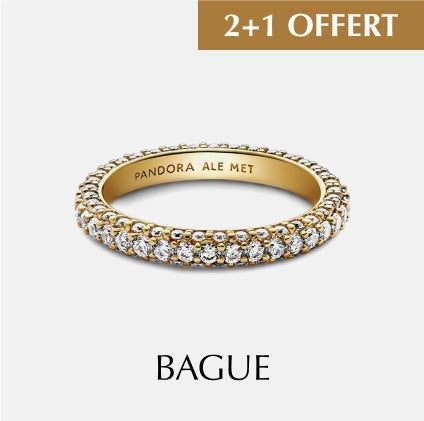PANDORA  Bague Pandora Timeless - Rang Pavé