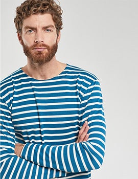 Matrosenshirt – rustikale Baumwolle | 94,90 €