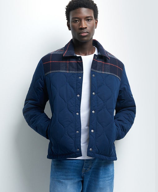 Blouson col chemise