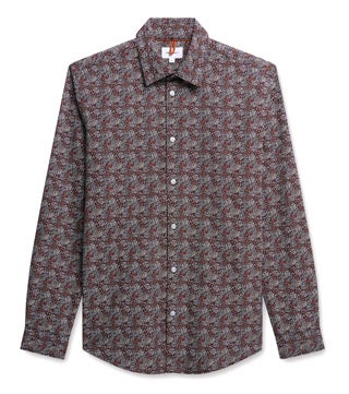 Chemise slim fantaisie
