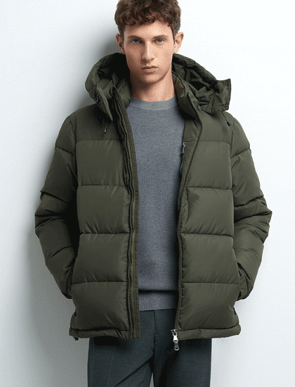 Blouson à capuche