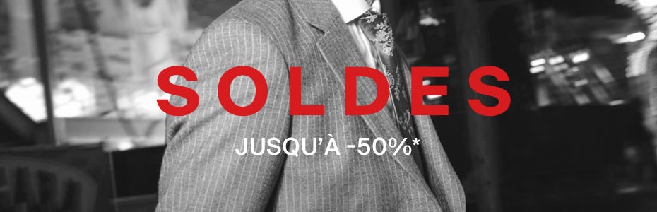 Soldes jusqu'à -50% sur la collection Automne-Hiver*