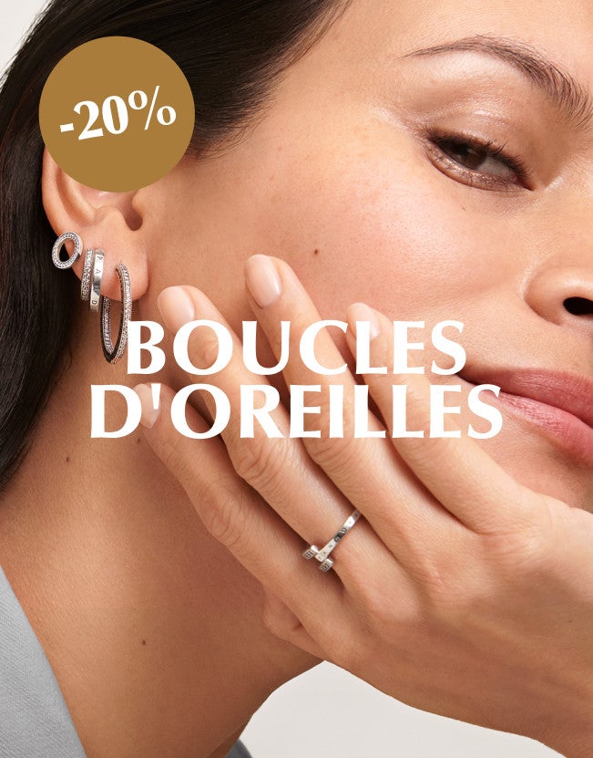 Boucles d'oreilles Pandora