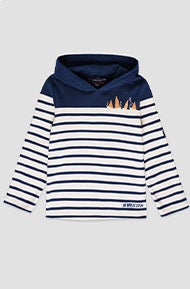 Marinière à capuche