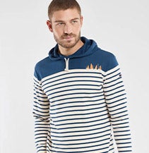 Marinière à capuche