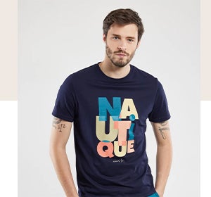 T-shirt "nautique" - coton léger
