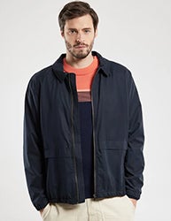 Blouson zippé déperlant