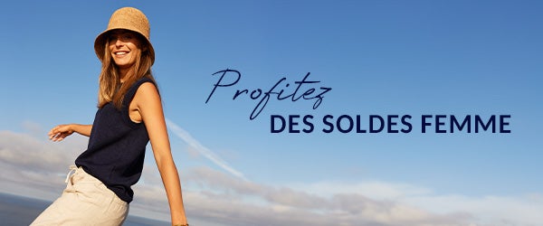 Profitez des soldes femme