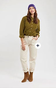 Jean taille élastique - coton 109€