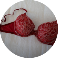 Soutien-gorge rouge