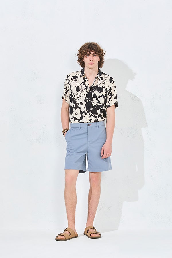 SHORT DUCK BLEU